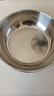 【不锈钢】和面盆厨房烘焙家用火锅盆洗菜打蛋汤锅盆醒面盆料理盆 32cm【热卖款】不锈钢 和面盆 实拍图