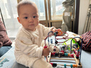 小顽豆蒙氏早教玩具婴儿童绕珠1-2岁启蒙积木串珠手部精细动作生日礼物 实拍图