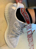 H8奢椰子鞋350鞋子男鞋2025新款透气网面莆田男鞋休闲运动跑步鞋 白满（BT版本） 42 实拍图