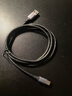 绿联USB3.0数据线Type-C充电线USB-C适用移动硬盘传输U盘苹果17/16/15华为手机平板笔记本电脑车载1米 实拍图