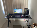 蔓斯菲尔（MSFE）电竞桌台式电脑桌X影系列二段式双人书桌办公学习ENF级实木生态板 实拍图