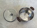 宇太（YUTAI）316不锈钢汤锅 加厚汤锅汤煲煮面无涂层 燃气灶电磁炉通用 24cm 实拍图