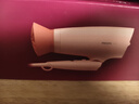 飞利浦（PHILIPS）电吹风机3系小花筒 大功率速干负离子恒温护发樱花粉 可折叠吹风机学生宿舍专用 生日礼物 实拍图