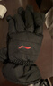 李宁（LI-NING）骑行手套冬季男女保暖加绒电动摩托自行车手套防冻防寒风登山滑雪 实拍图
