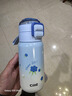希乐（cille）儿童保温杯316不锈钢大容量水杯学生双饮杯子男吸管杯户外便携杯 实拍图
