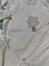 童泰新生婴儿衣服连体衣夹棉秋冬季0-6月初生宝宝纯棉加厚哈衣爬服 魔法小兔 59cm (建议1-3个月身高55-60cm) 实拍图