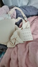 婧麒（JOYNCLEON）哺乳文胸孕妇内衣怀孕期哺乳薄款喂奶文胸产后前开扣无钢圈托聚拢 肤色3128【薄款透气聚拢】 75B 实拍图