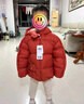巴拉巴拉童装儿童羽绒服宝宝男女童2025冬装婴儿外套泡芙羽绒208425107201 实拍图
