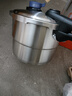 苏泊尔高压锅燃气快煮六重防爆304不锈钢压力锅电磁炉通用家用蓝眼系列 直径24cm【7.5L适合4-5人】 24cm 实拍图