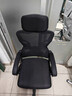 朗域轩品人体工学电竞椅人工力学座椅久坐护腰宿舍游戏电脑椅子可躺写字椅 【升级四向腰托】骁骑黑丨乳胶-1级气杆 120-155度(含) 联动扶手 四向腰托 实拍图