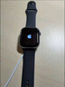Apple/苹果 Watch S11 智能手表GPS+蜂窝款42毫米深空灰色铝金属表壳黑色运动型表带S/M MF954CH/B 实拍图