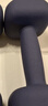 乐系（lexi）浸塑哑铃男士健身家用器械力量训练手臂肌肉塑形 深海灰5kg*2只 实拍图