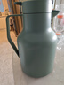 京东京造 保温壶 家用【智能温显】杯大容量热水瓶暖壶户外 灰豆绿1.5L 实拍图