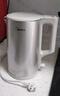 美的（Midea）电热水壶烧水壶316L食品级不锈钢内胆 1500W功率0涂层内外双钢1.7L大容量MK-SHM1730-PRO 实拍图