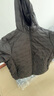 雪中飞轻薄羽绒服户外运动保暖休闲百搭连帽时尚外套 黑色4XL 实拍图