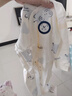 婧麒（JOYNCLEON）新生婴儿衣服春夏0-3个月初生男女宝宝连体衣棉蝴蝶哈衣爬服四季 天马星空 59cm 【1-3个月/体重3.5-6.9kg】 实拍图