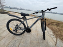 喜德盛（xds）山地自行车黑客350/旭日310 X6铝合金车架21速变速机械碟刹 旭日310石岩灰17寸 实拍图