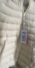 坦博尔【店铺推荐】羽绒服女连帽轻薄短款修身轻便冬季外套TBF310218D 浅云白 M (165) 实拍图