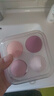 黎倾草莓慕斯美妆蛋【4个】化妆蛋彩妆不吃粉海绵粉扑粉底扑干湿两用 实拍图