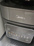 美的（Midea）【国家补贴】0涂层精钢厚釜电压力锅5L双胆全自动智能预约家用煲汤煮饭电饭煲C5856G高压锅4-6人 实拍图