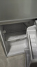 新飞冰箱小型租房用 一级能效冷 藏冷冻两用1-2人家用小冰箱 出租房双门电冰箱办公室两门 25年升级款 66A122 一级能效【带净味盒】银 实拍图