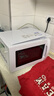 美的（Midea）快捷微波炉 家用小型 360°转盘加热 旋钮操控 易洁内胆（M1-L213B） 实拍图