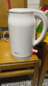美的（Midea）电热水壶食品级316L不锈钢双层无缝一体内胆防烫烧水壶 1.7L自动智能断电SH17M301PRO 实拍图