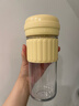 九阳（Joyoung）榨汁杯 家用小型便携榨汁机 水果果蔬果汁机 辅食机搅拌杯电动多功能自动清洗LJ325黄 政府补贴 实拍图