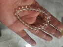 7A级别净水级全净体仿白水晶消磁之石玻璃体高冰透饰品DIY手串 8mm 实拍图