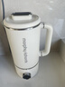摩飞电器（Morphyrichards） 破壁机家用豆浆机分体式免洗降噪多功能养生壶一机两用MR8200 椰奶白-破壁机 实拍图
