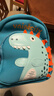 Vnine City香港第九城堡 幼儿园宝宝防走失背包3-6周岁儿童书包男女孩卡通可爱户外出游小包包 CS2BV3968C蓝绿恐龙 实拍图