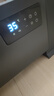 美的（Midea）【语音加湿】石墨烯踢脚线取暖器/家用电热电暖器/浴室电暖气/全屋升温速热烤火炉遥控省电HDT22HS 实拍图