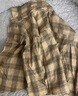 迷你巴拉巴拉男童长袖衬衫2025新款宽松百搭格子柔软宝宝上衣 黄色调00433 100 晒单实拍图