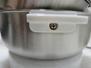 利仁（Liven）小钢人电火锅304不锈钢电煮锅分体式小电锅小型2-3人用3升小锅0涂层电蒸锅电热锅带蒸笼DHG-J368 实拍图