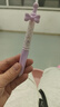 咔巴熊精美蝴蝶结可擦中性笔晶蓝色0.5mm 正姿高颜值卡通捏捏可擦笔 萌宠日记 晶蓝   实拍图