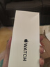 Apple/苹果 Watch SE 智能手表GPS款40毫米星光色铝金属表壳星光色运动型表带S/M MXF43CH/B 实拍图