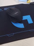 罗技（Logitech）办公游戏锁边鼠标垫 电竞鼠标垫 3MM细面加厚游戏办公小号鼠标垫  笔记本电脑橡胶防滑 曜石黑鼠标垫（250*300*3MM） 实拍图