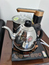 金灶（KAMJOVE）全智能自动上水电热水壶电茶壶全自动上水壶电茶炉烧水壶茶具茶台烧水壶全自动一体 K9 0.9L 不锈钢色 实拍图