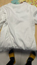拇指白小T李乃文同款二代长袖T恤男秋季纯棉纯色百搭打底衫 女款皓白 S 实拍图