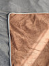 无印良品牛奶绒被套单件 法兰绒家用床上单人被罩 150*200cm 实拍图