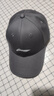 李宁帽子男2025新款夏季纯棉透气棒球帽秋季户外运动可调节防晒太阳帽 灰色【刺绣logo 男女同款】 实拍图
