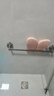 馨沛吸盘拖鞋架免打孔浴室置物架卫生间单杆沥水架厕所卫浴壁挂架 实拍图