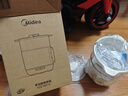美的（Midea）电煮锅 电蒸锅 宿舍小电锅学生宿舍泡面锅 1.6L便携式可折叠旅行出差家用多功能锅XZE1621S 配蒸笼 实拍图