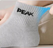 匹克运动袜男吸汗防脱羽毛球袜子跑步篮球透气短筒袜3双均码黑白灰 实拍图
