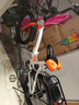 永久（FOREVER）儿童自行车男女款小孩单车可折叠脚踏车4-6-8-10岁辅助轮18寸橙色 实拍图