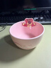 迪士尼轻奢饭碗家用儿童高档高颜值优质陶瓷餐具女生面碗汤碗造型 轻奢草莓熊饭碗单个 实拍图