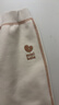 迷你巴拉【蹦蹦裤】男童女童运动裤宝宝保暖儿童休闲裤潮2025秋新款 浅卡其50311 【加绒】 110 实拍图