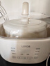 LOTOR电炖锅大容量全自动炖汤煲汤煮粥神器隔水燕窝炖盅1-2人迷你陶瓷宝宝婴儿辅食熬粥专用锅 白色标准款 1L 实拍图