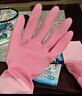 美丽雅家务手套1双中号加长30cm洗碗洗衣劳保厨房乳胶手套防水防滑加厚 实拍图