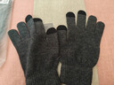 啄木鸟（TUCANO）羊毛手套男秋冬季户外时尚触屏防寒保暖加厚骑行开车针织毛线手套 实拍图